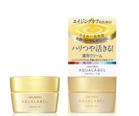 Kem dưỡng đêm Shiseido aqualabel anti-aging nhãn vàng